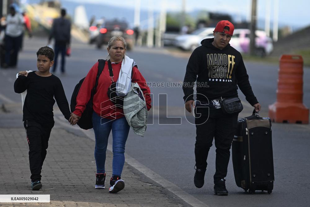 Border Between Brazil and Venezuela