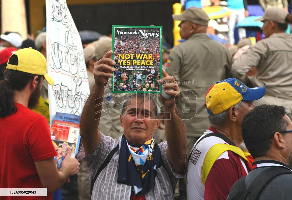 Rally in Support of President Maduro - Caracas