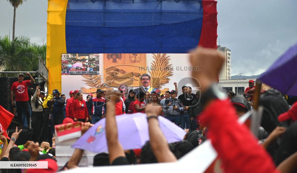 Rally in Support of President Maduro - Caracas