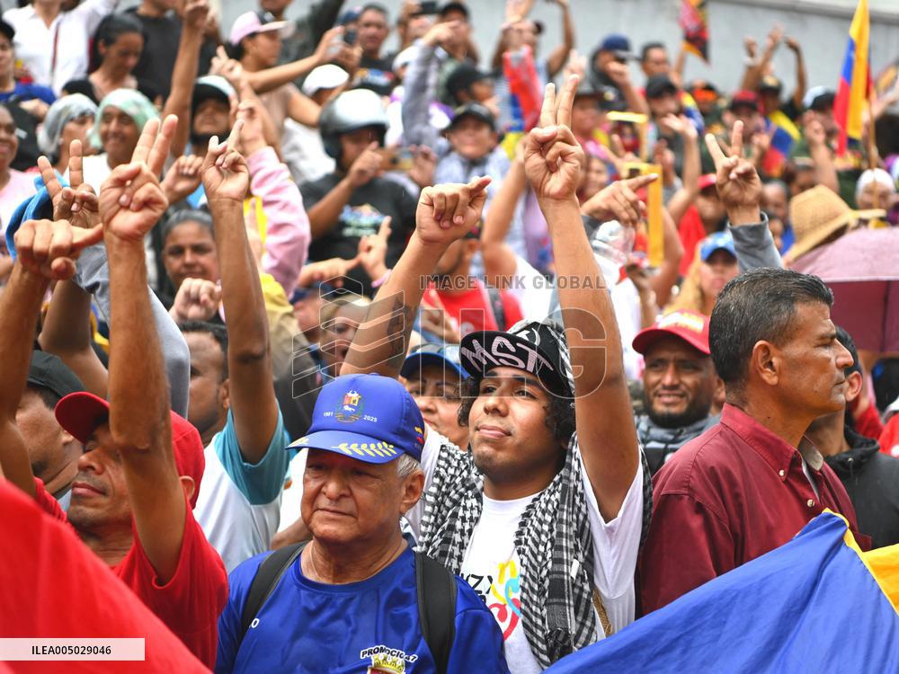 Rally in Support of President Maduro - Caracas