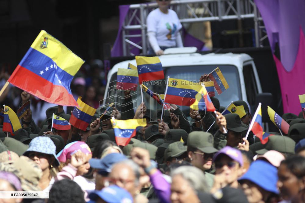 Rally in Support of President Maduro - Caracas