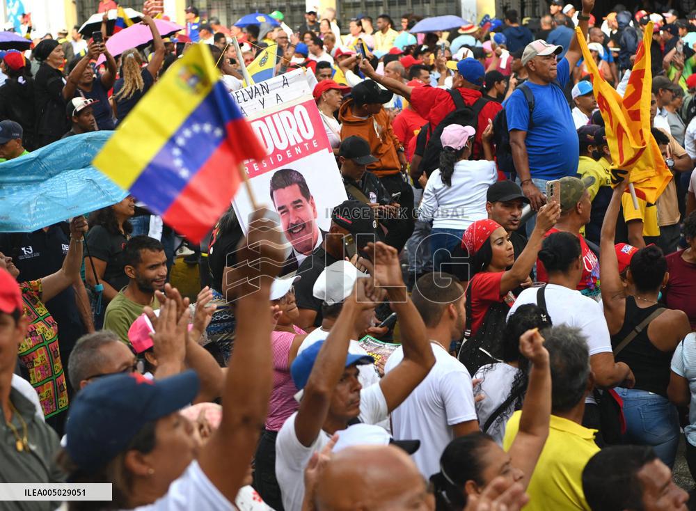 Rally in Support of President Maduro - Caracas