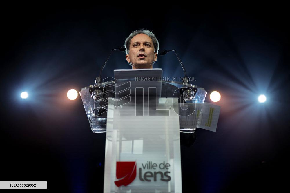 Outgoing Mayor Sylvain Robert - Lens