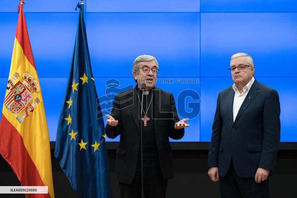 Government and Church Sign Agreement for Reparations - Madrid