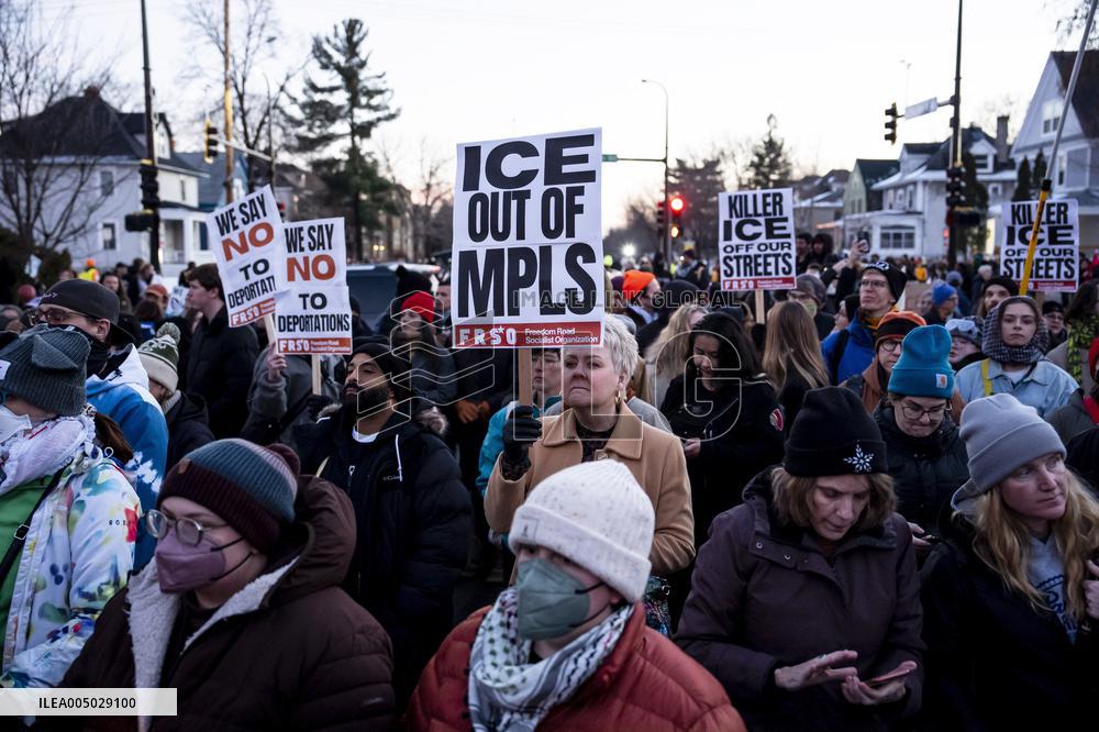 ICE Shooting Kills Woman - Minneapolis