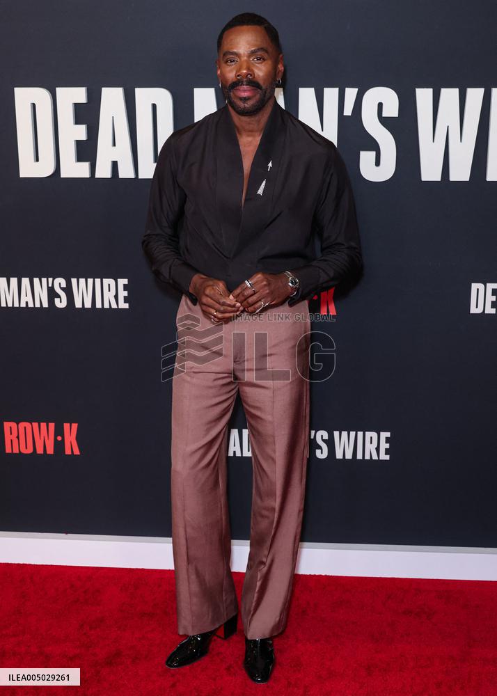Dead Man's Wire Premiere - LA