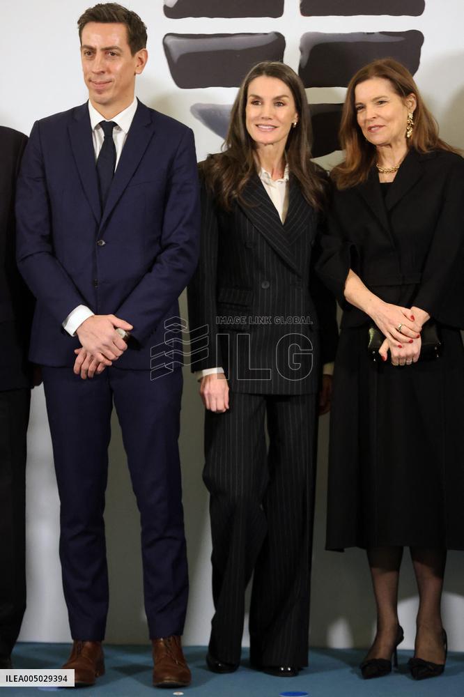 Queen Letizia Presides Over International Journalism Awards - Madrid