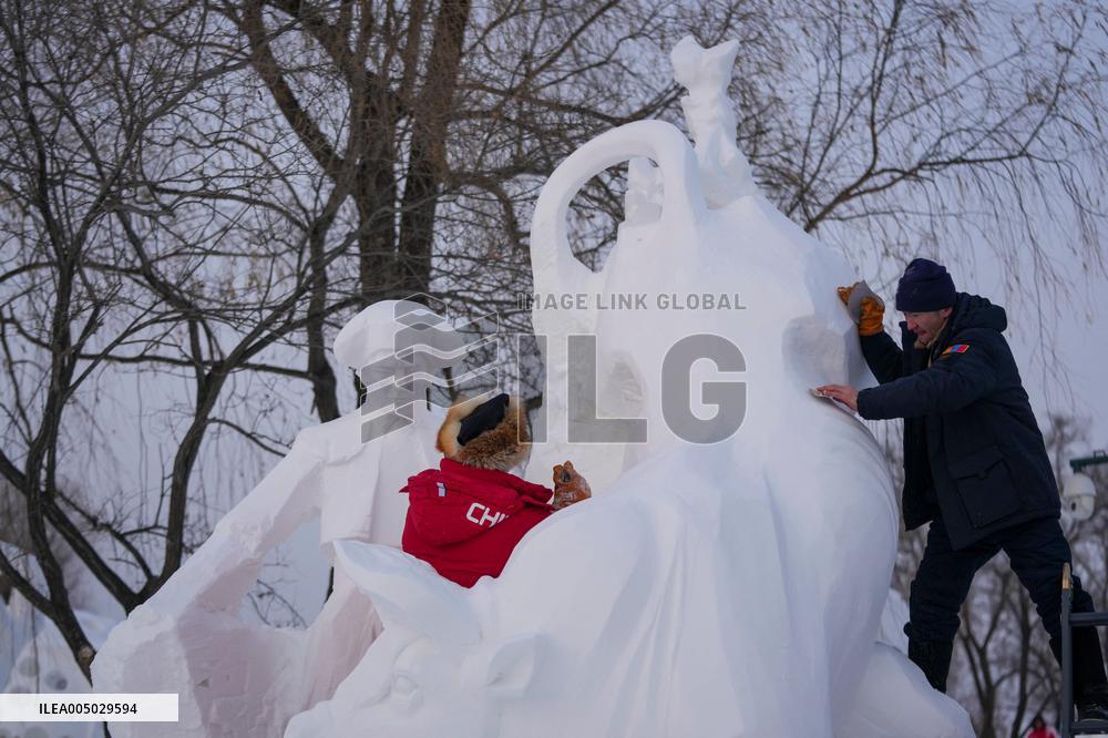 Sun Island International Snow Sculpture Art Expo - China