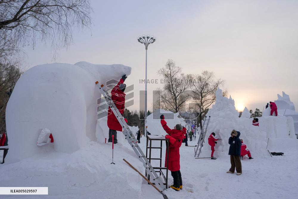 Sun Island International Snow Sculpture Art Expo - China