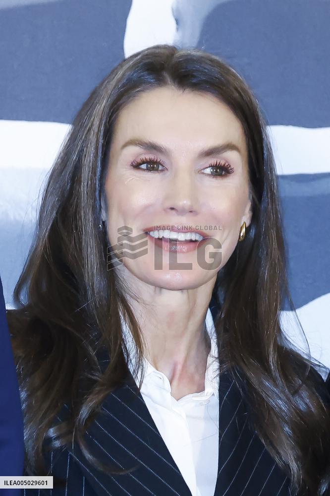 Queen Letizia Presides Over International Journalism Awards - Madrid