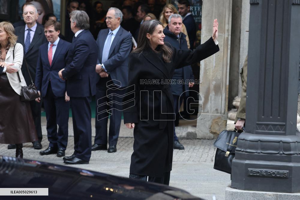 Queen Letizia Presides Over International Journalism Awards - Madrid