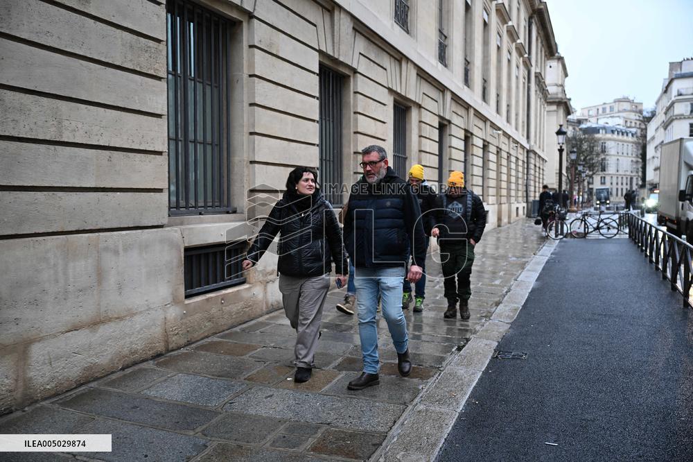 FNSEA and Coordination Rurale at The National Assembly - Paris