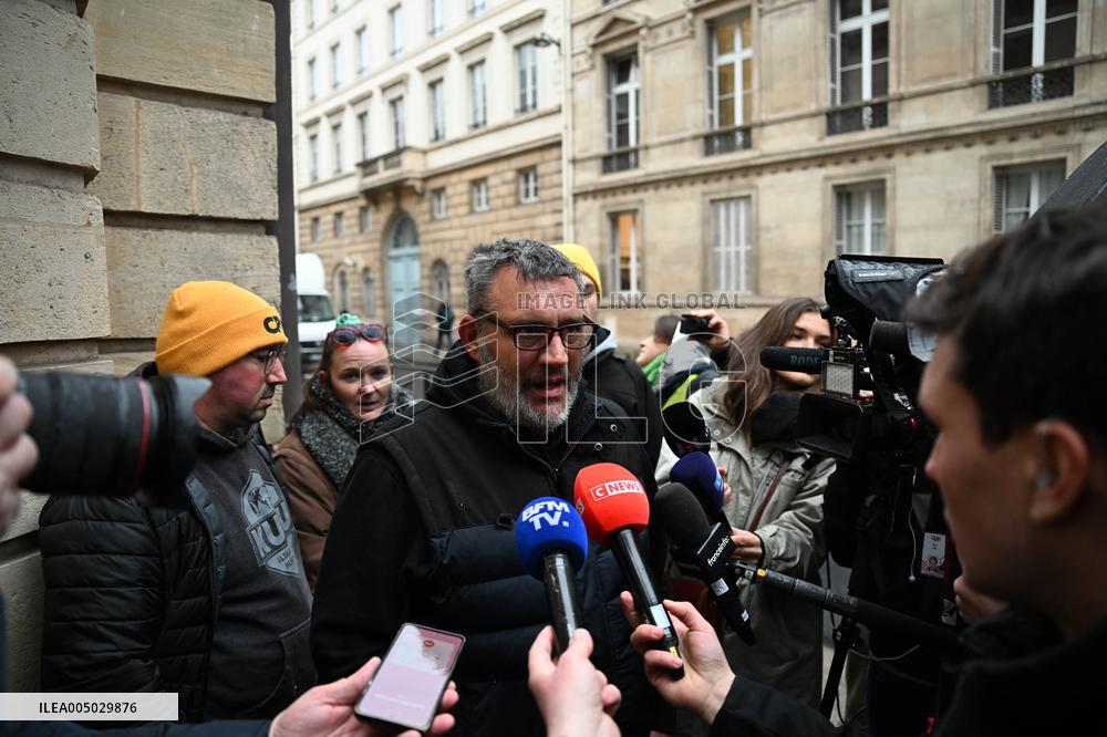 FNSEA and Coordination Rurale at The National Assembly - Paris