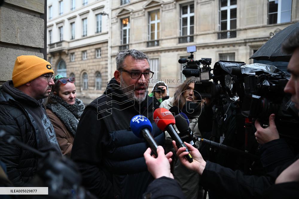 FNSEA and Coordination Rurale at The National Assembly - Paris