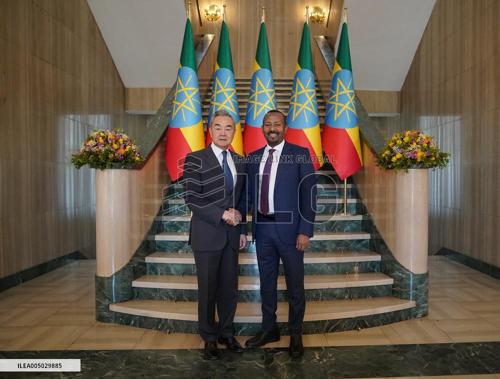 Prime Minister Meeting With Wang Yi - Addis Ababa