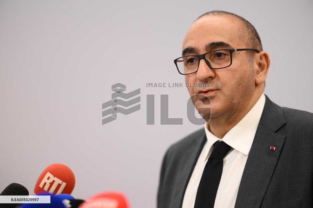 Laurent Nunez Press Conference - Paris