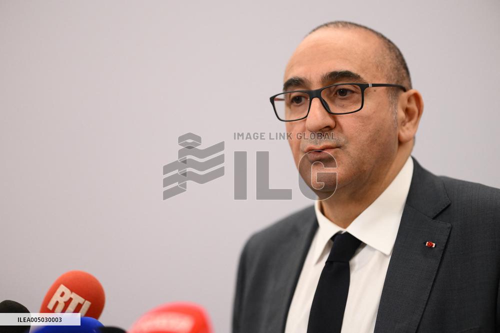 Laurent Nunez Press Conference - Paris