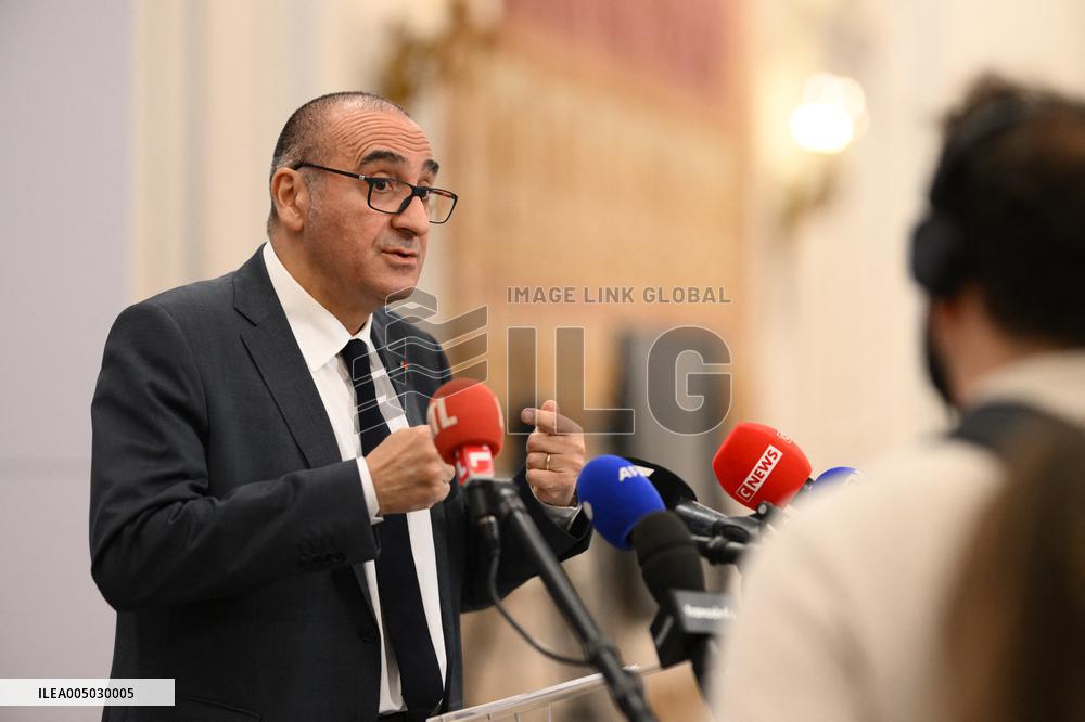 Laurent Nunez Press Conference - Paris