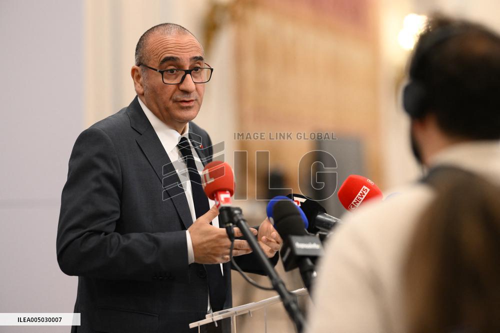 Laurent Nunez Press Conference - Paris