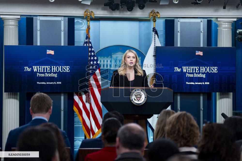 Vice President JD Vance SpeakS During WH Press Briefing