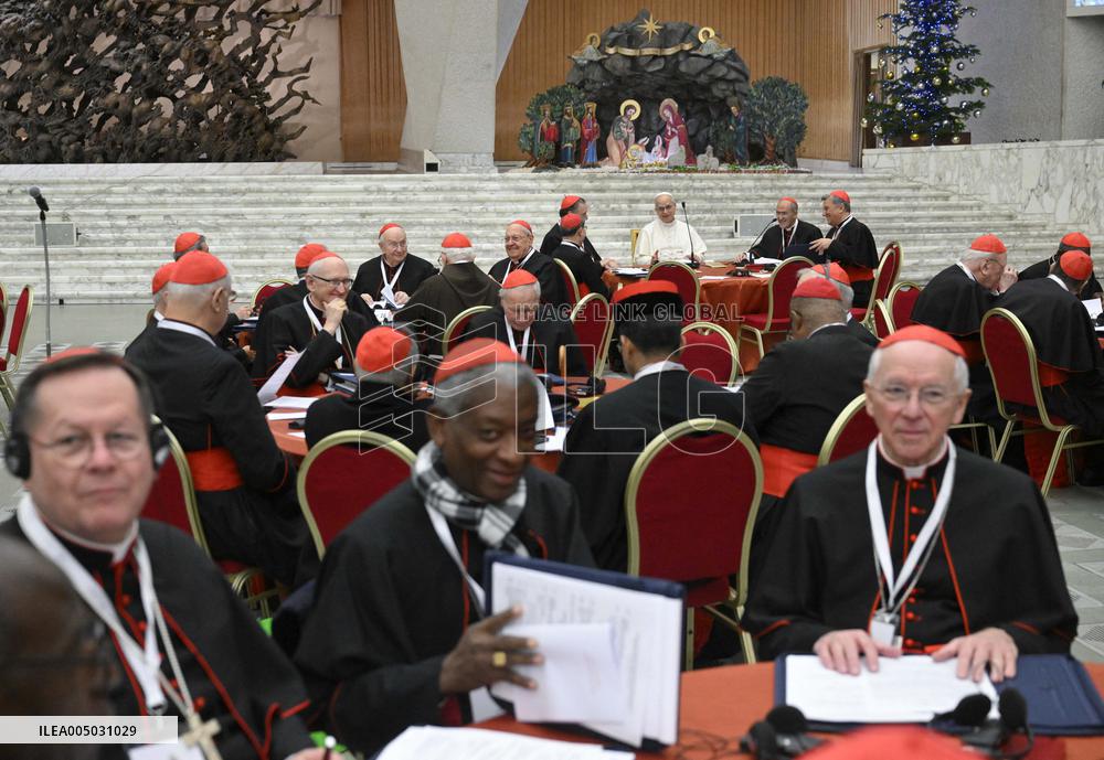 Pope Leo XIV Leads Extraordinary Consistory - Day 2 - Vatican