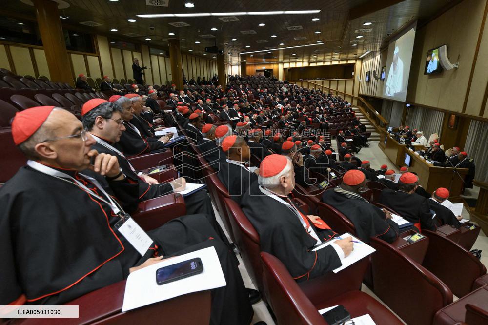 Pope Leo XIV Leads Extraordinary Consistory - Day 2 - Vatican