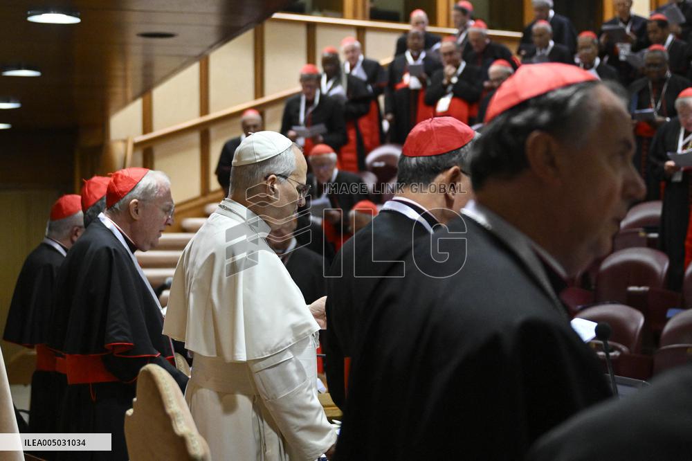 Pope Leo XIV Leads Extraordinary Consistory - Day 2 - Vatican