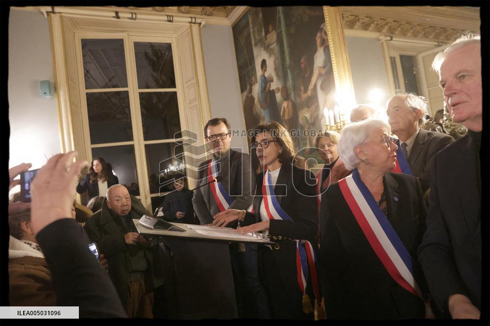 Rachida Dati At Epiphany Event - Paris