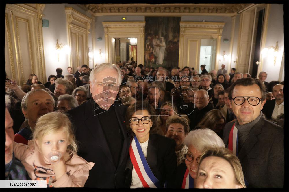 Rachida Dati At Epiphany Event - Paris