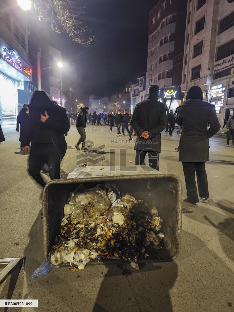 Protests in Iran January 8