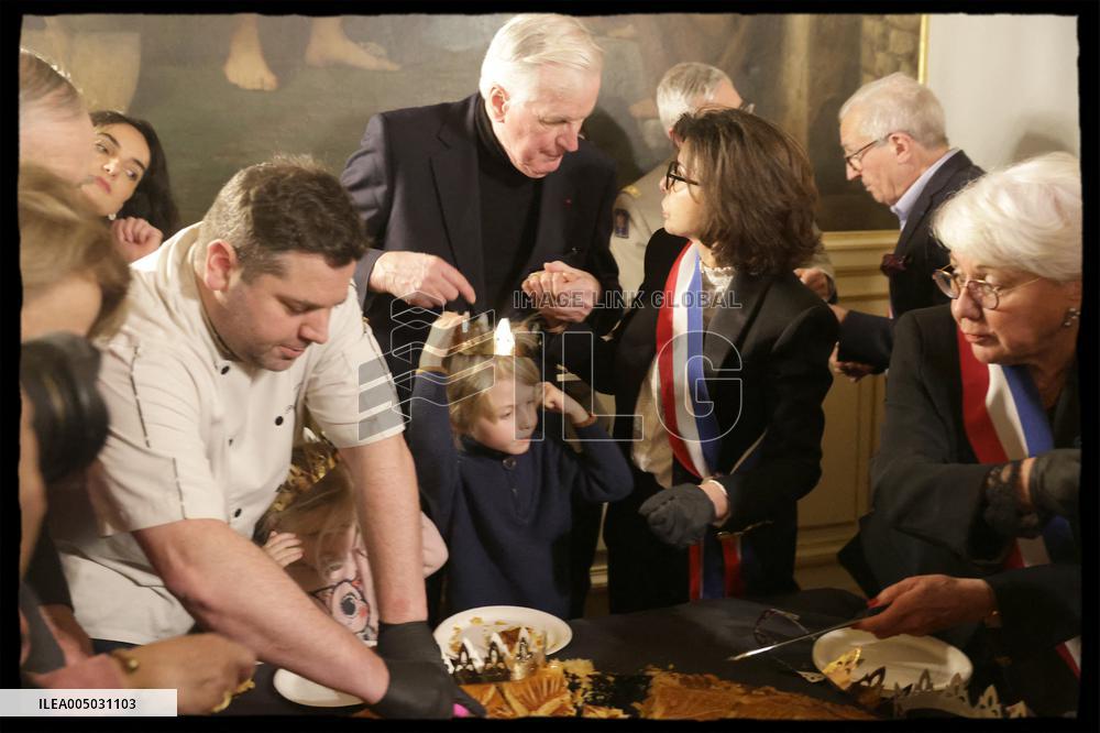 Rachida Dati At Epiphany Event - Paris