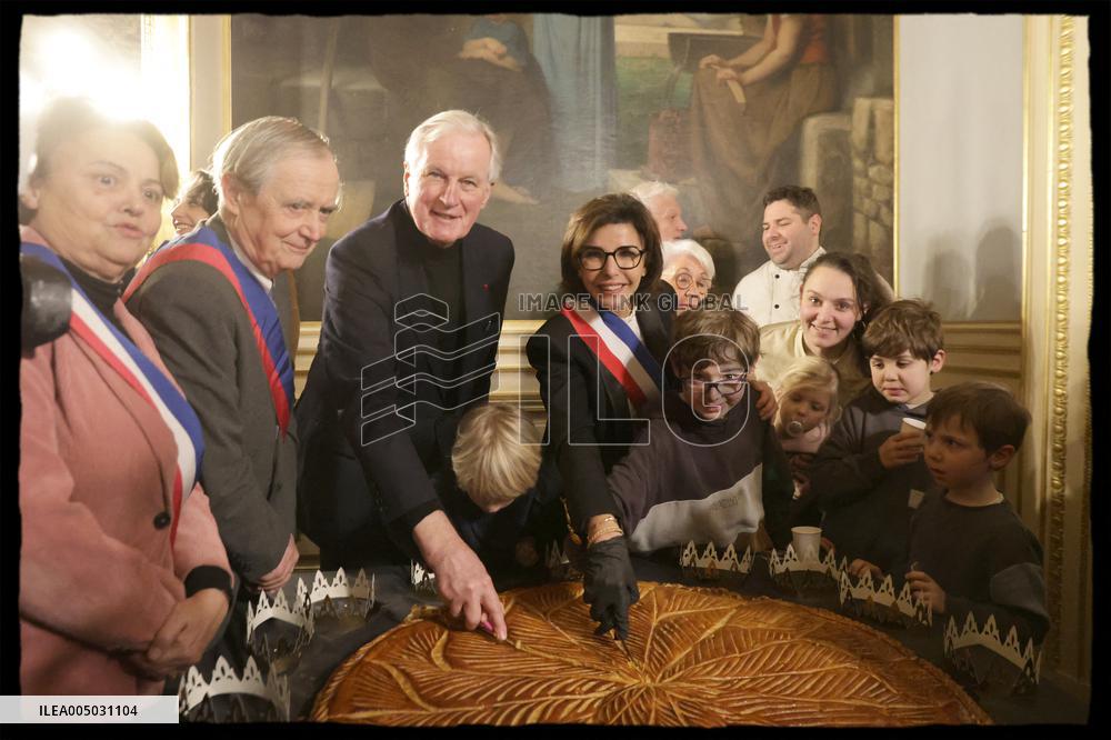 Rachida Dati At Epiphany Event - Paris