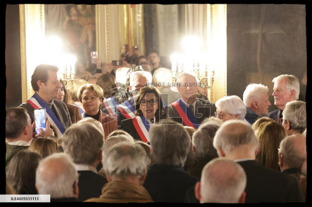 Rachida Dati At Epiphany Event - Paris