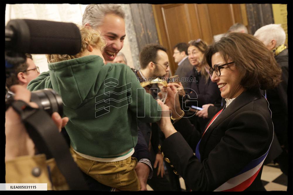 Rachida Dati At Epiphany Event - Paris