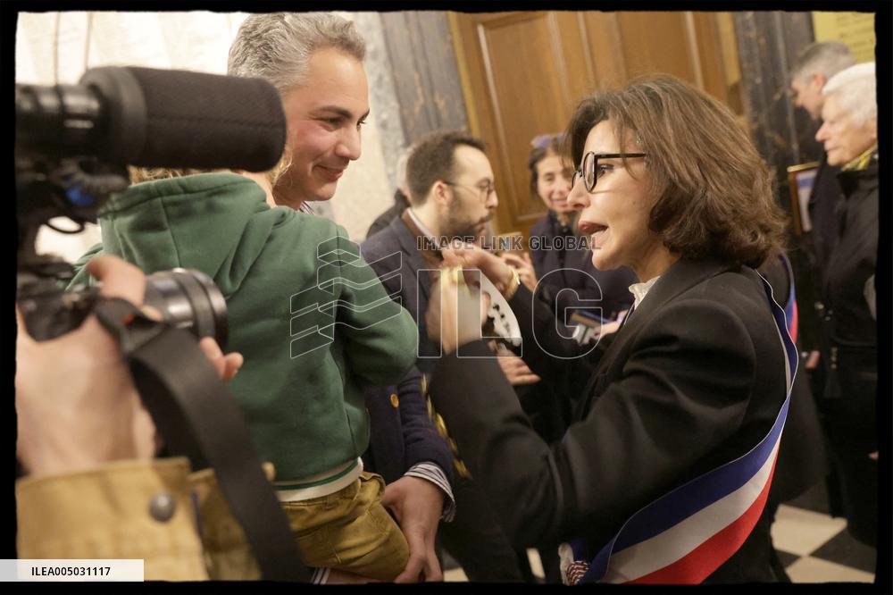 Rachida Dati At Epiphany Event - Paris