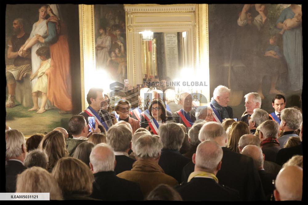 Rachida Dati At Epiphany Event - Paris