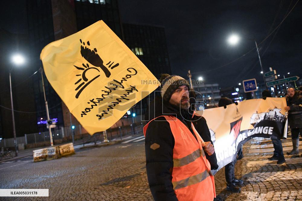 Confederation Paysanne Farmers Protest - Paris