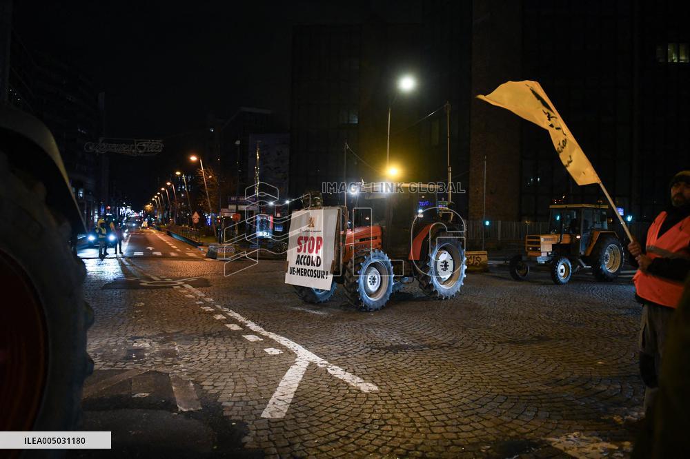 Confederation Paysanne Farmers Protest - Paris