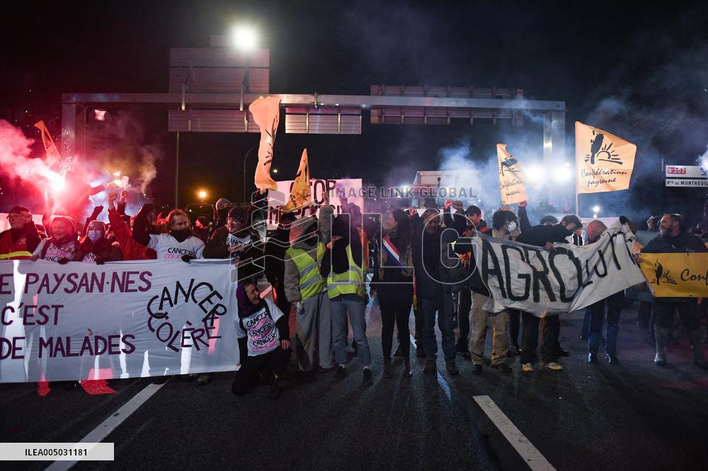 Confederation Paysanne Farmers Protest - Paris