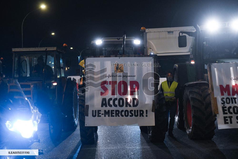 Confederation Paysanne Farmers Protest - Paris