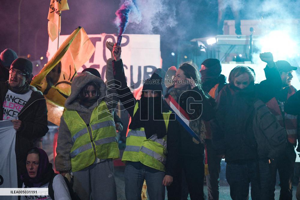 Confederation Paysanne Farmers Protest - Paris
