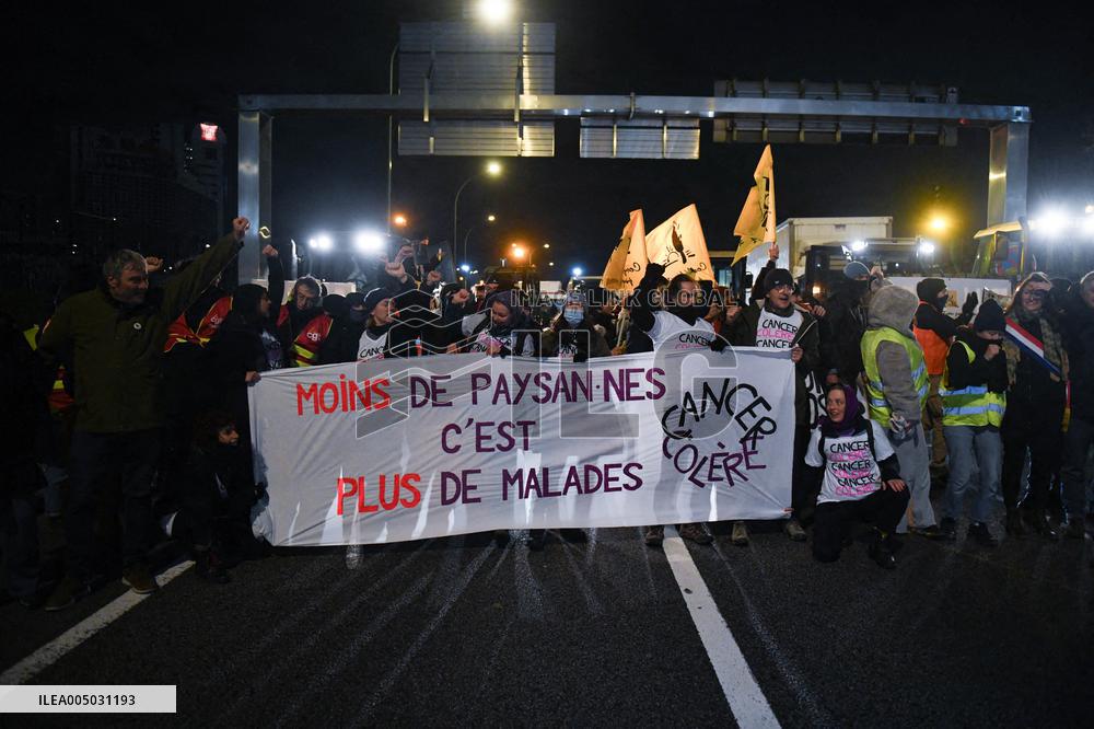 Confederation Paysanne Farmers Protest - Paris