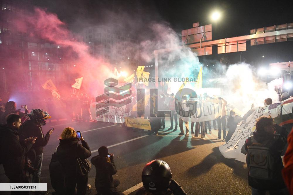 Confederation Paysanne Farmers Protest - Paris