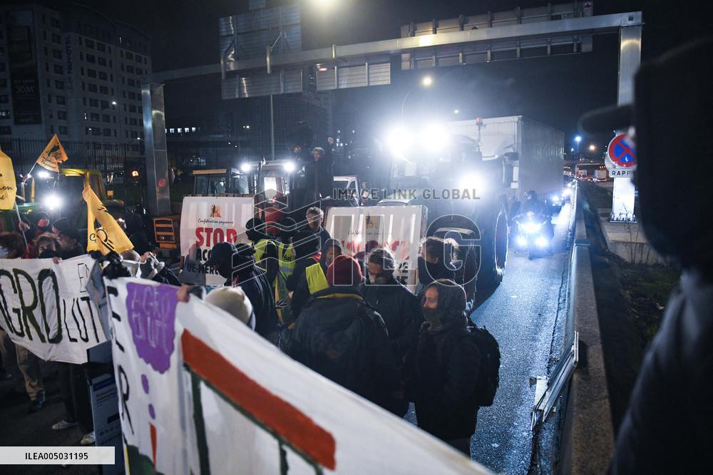 Confederation Paysanne Farmers Protest - Paris