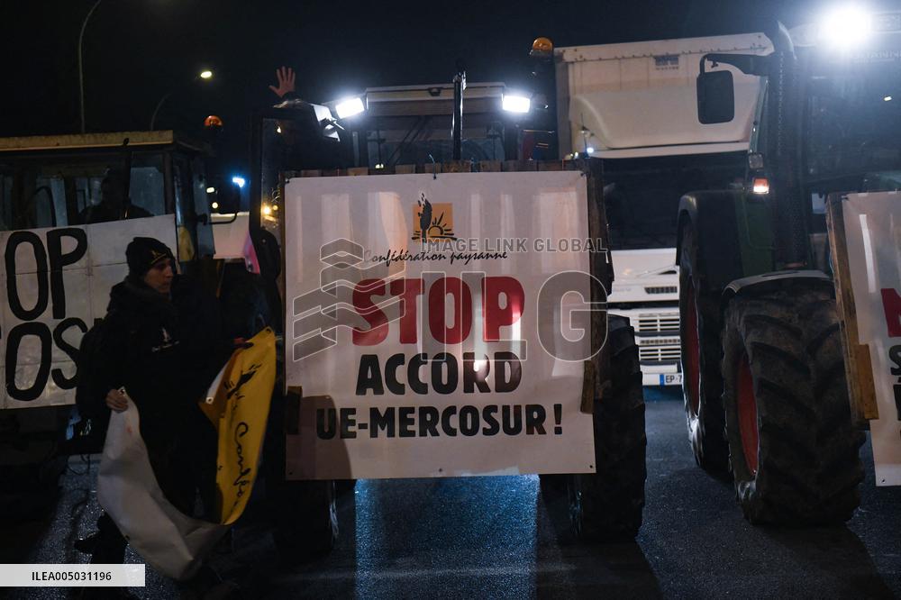 Confederation Paysanne Farmers Protest - Paris