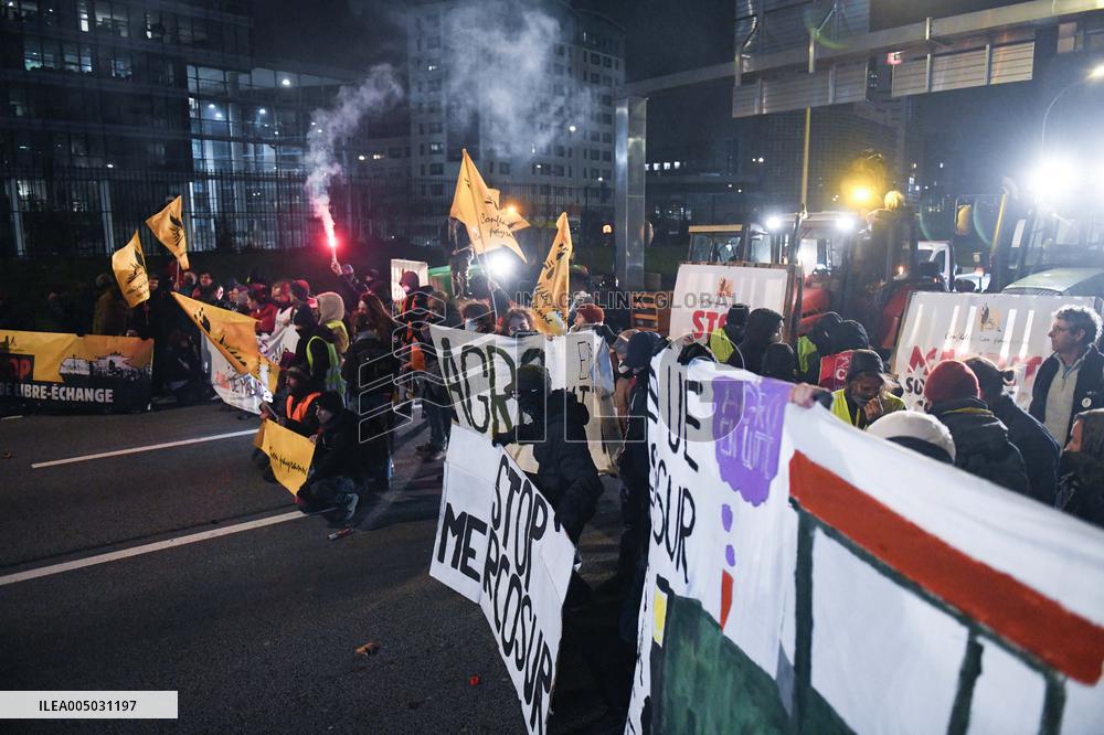 Confederation Paysanne Farmers Protest - Paris