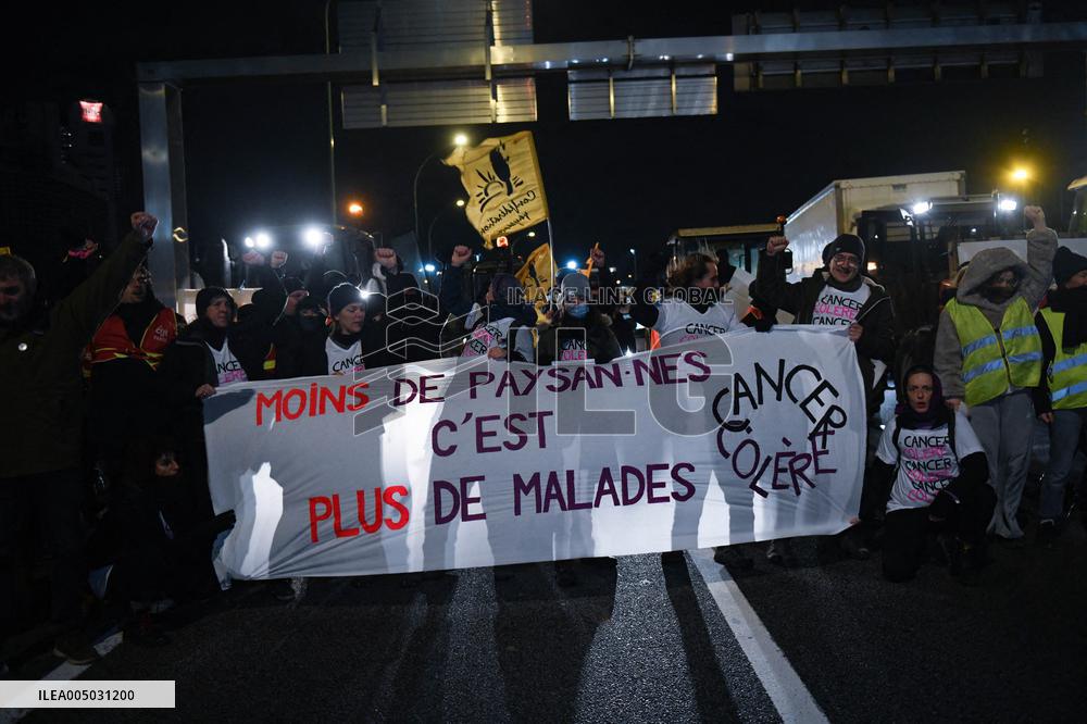 Confederation Paysanne Farmers Protest - Paris