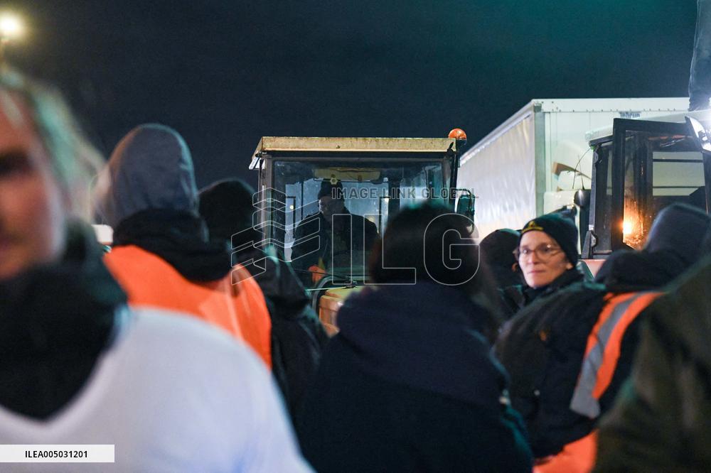 Confederation Paysanne Farmers Protest - Paris