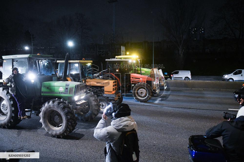 Confederation Paysanne Farmers Protest - Paris