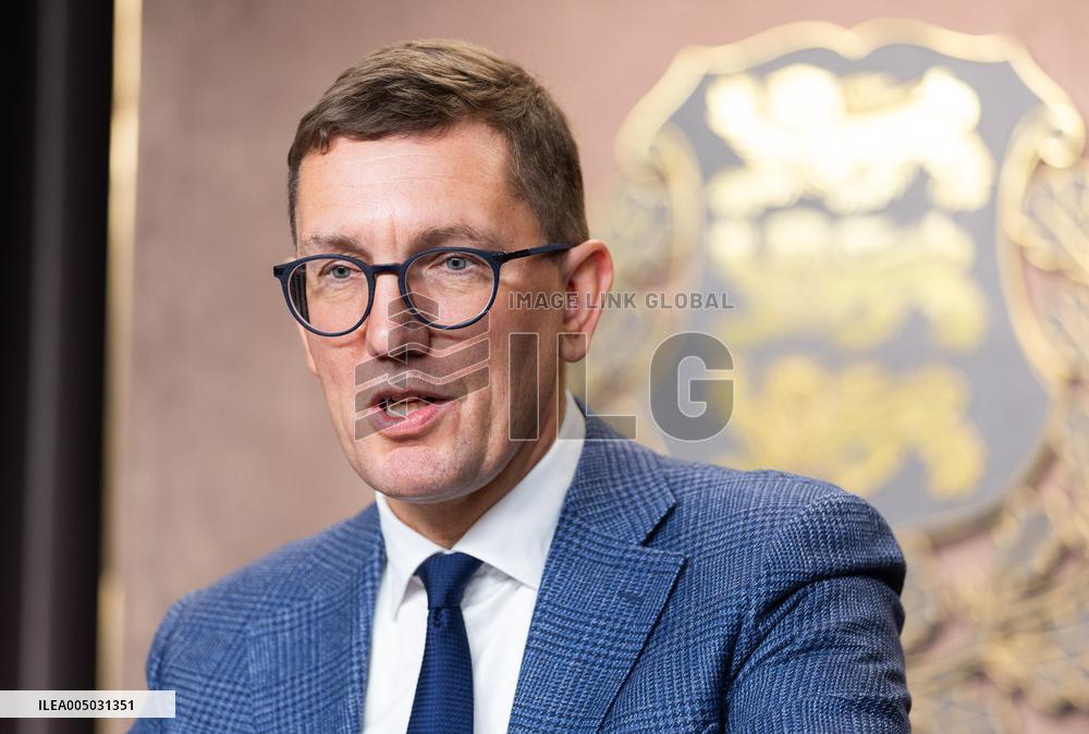 Estonian government press conference